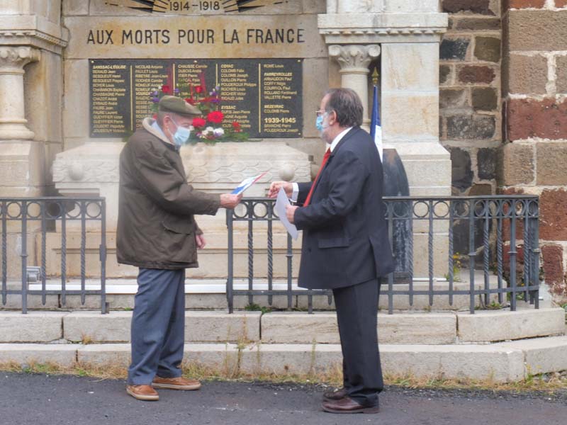 Commémoration 11 Novembre 2020