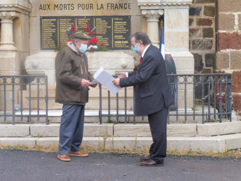 Commémoration 11 Novembre 2020