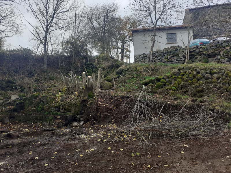 Construction Mur de Driaudes