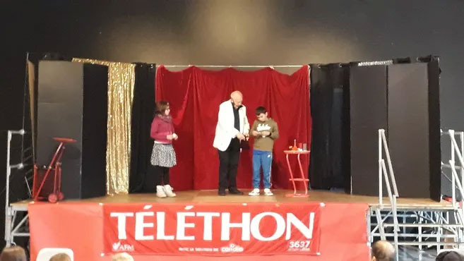 Un Téléthon sous le signe de la magie