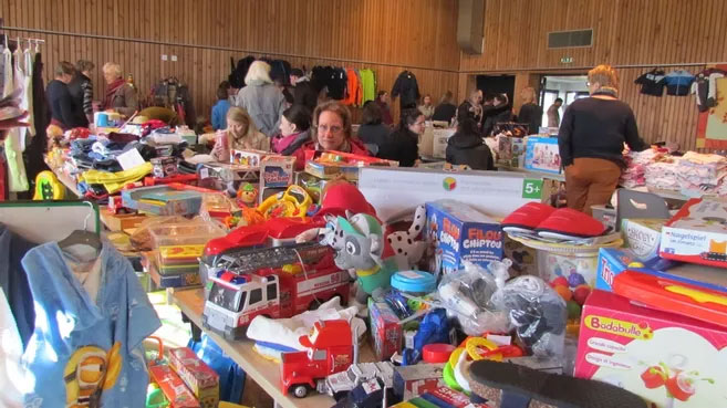 Une bourse aux jouets
