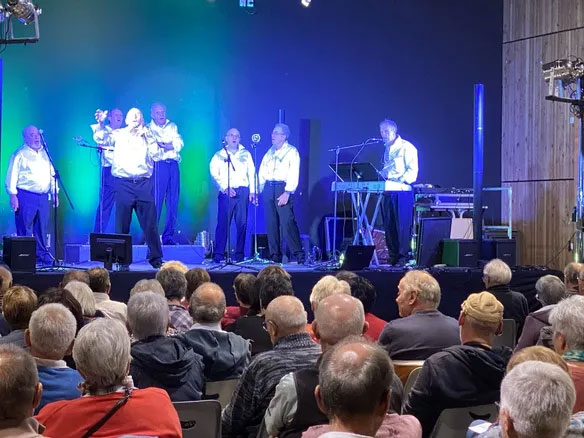 Un concert très réussi avec les Baladins