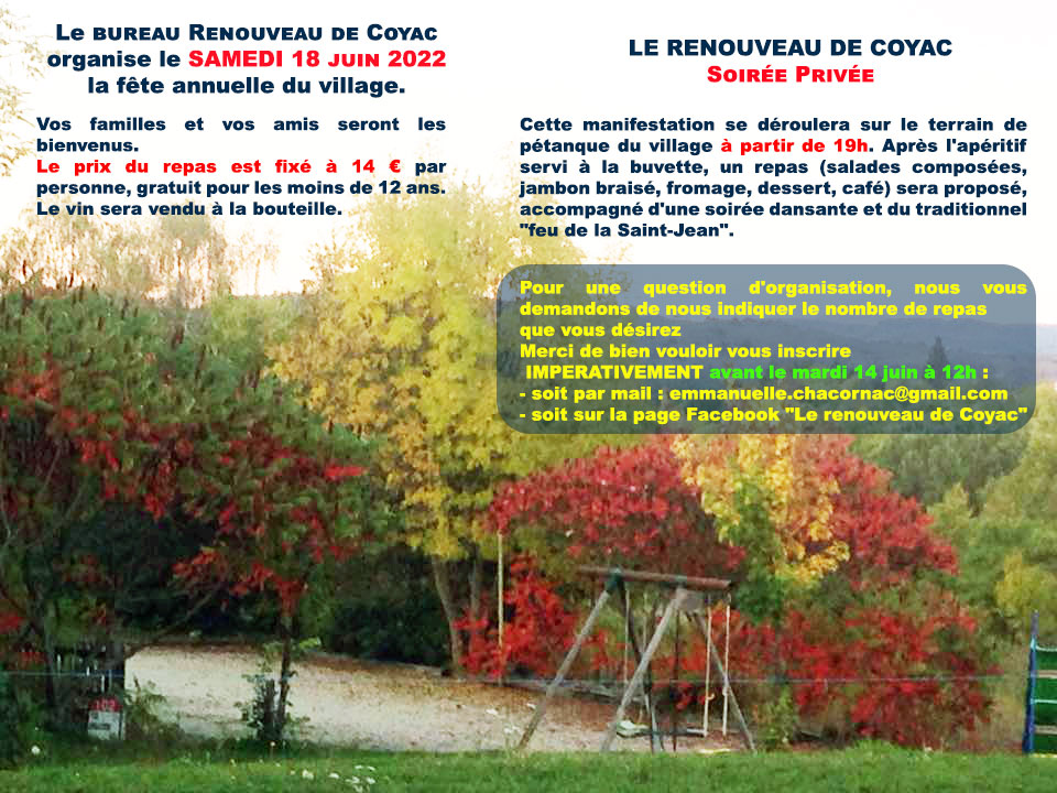 Fête de Coyac
