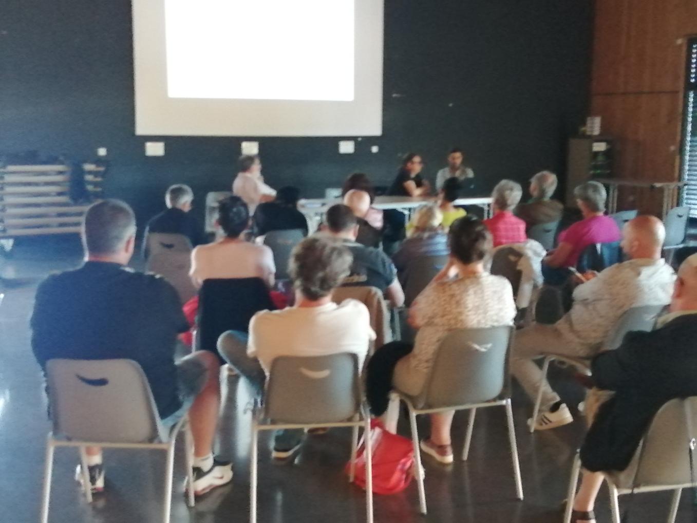 Réunion publique du vendredi 24 Juin 2022.