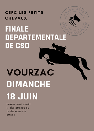 Concours de saut d'obstacle à SANSSAC- VOURZAC.