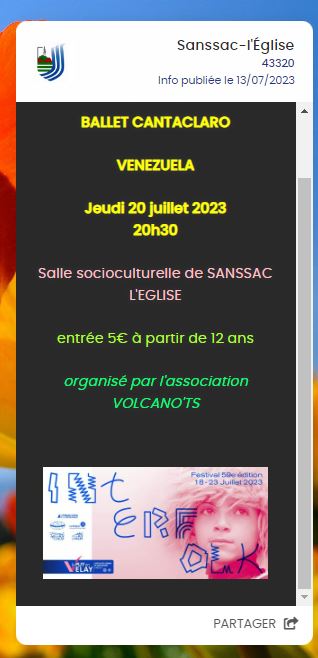 communiqué de l'ARS.