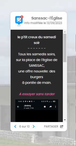 Le p'tit creux du samedi soir.