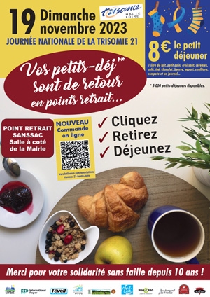 Vos Petits déjeuners avec Trisomie 21.