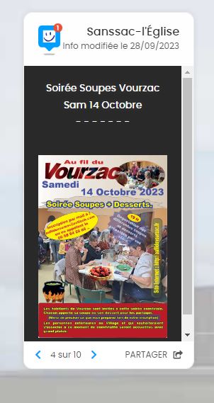 Soirée Soupes Vourzac Sam 14 Octobre