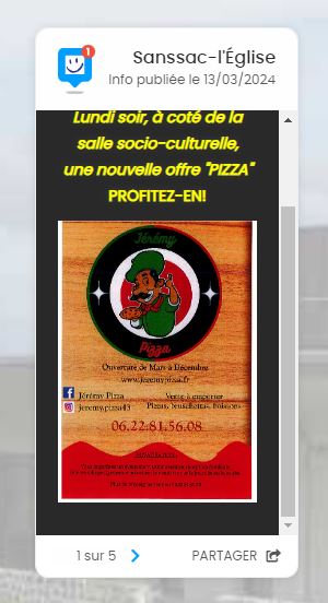 Nouvelle prestation sur Sanssac.