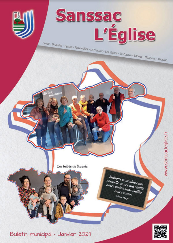 Bulletin Municipal Janvier 2024.