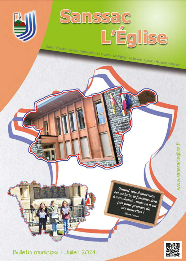 Bulletin Municipal Juillet 2024.