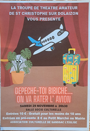 Théatre => Sam 29 Novembre