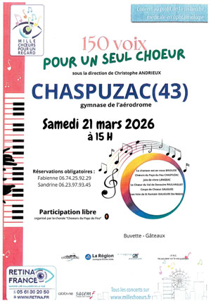 Un grand choeur pour de bons yeux.