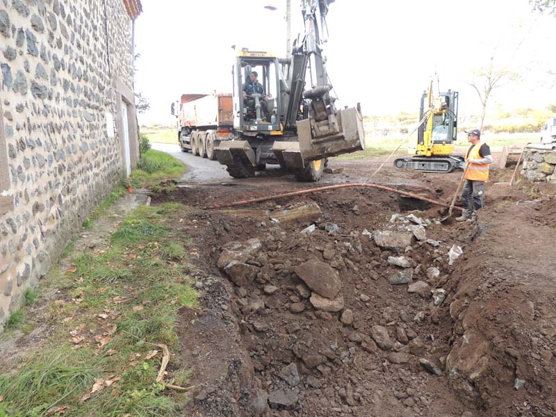 Travaux Lonnac