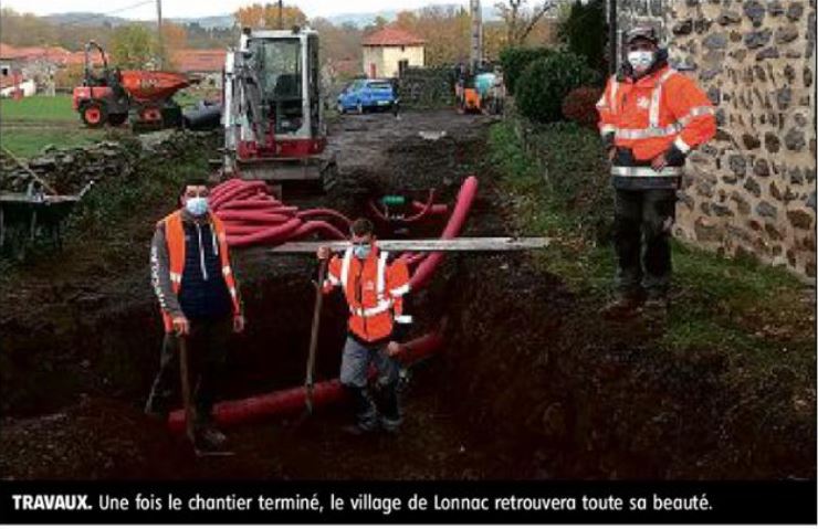 Travaux Lonnac